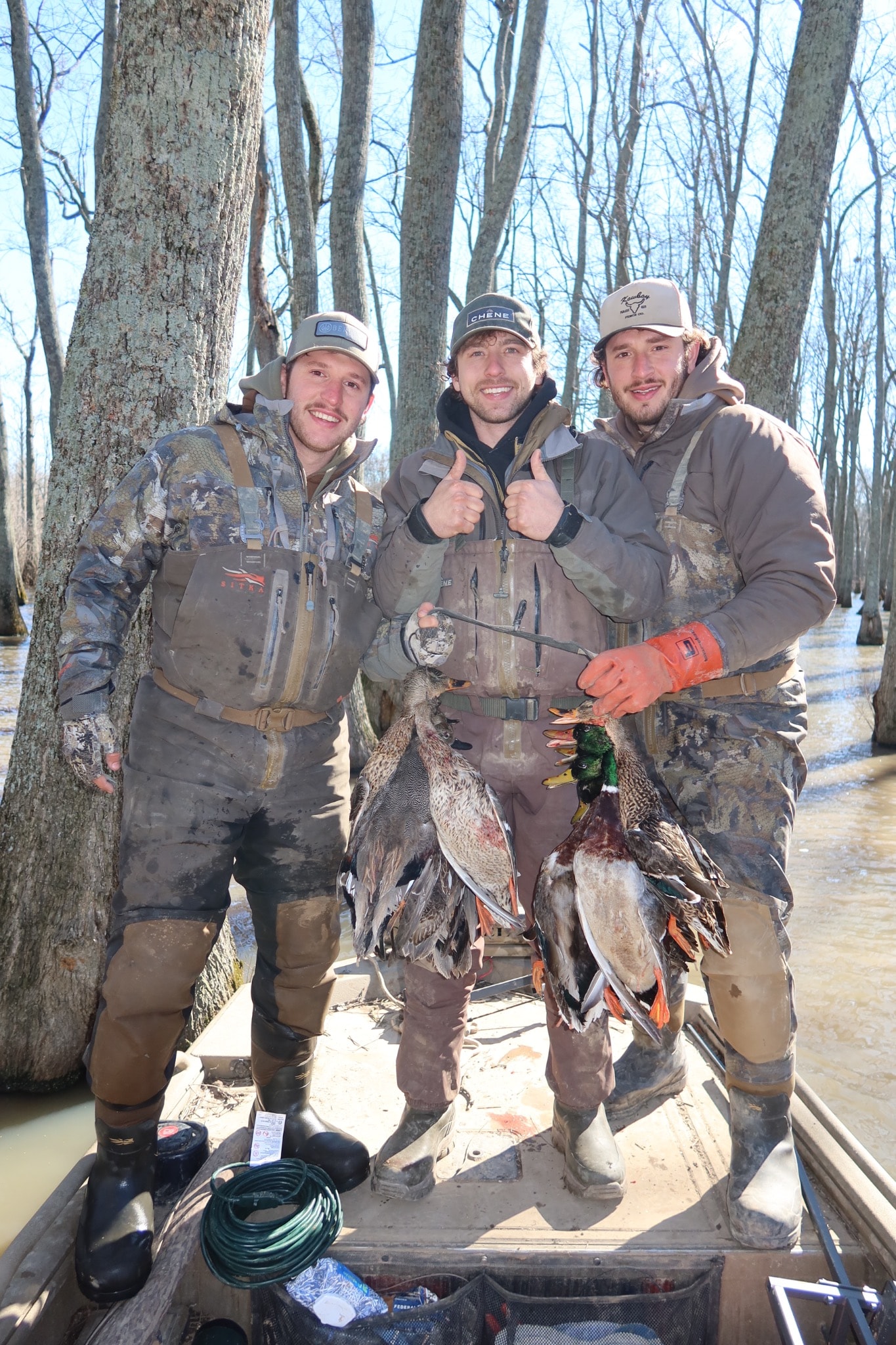 Flooded timber hunting grounds at Oak Meadow Estate